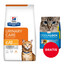 HILL'S Prescription Diet Feline c/d Multicare Urinary Stress 8 kg + żwirek dla kotów 6 kg GRATIS