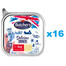 BUTCHER'S Classic Delicious Dinner Cat kawałki z łososiem w sosie 16 x 100 g