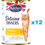 BUTCHER'S Delicious Dinners, karma dla kota, kawałki z rybą morską w galaretce 12 x 400g