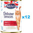 BUTCHER'S Delicious Dinners w galaretce 12 x 400g puszka dla kota