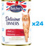 BUTCHER'S Delicious Dinners w galaretce 24 x 400g puszka dla kota