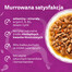 WHISKAS Adult Aromatyczna Mieszanka saszetki 40x85 g mokra karma pełnoporcjowa dla dorosłych kotów w sosie kawałki z glazurowaną wieprzowiną i marchewką, soczystym kurczakiem, z kawałkami ryb oceanicznych w bulionie, delikatnym łososiem i groszkiem