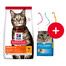 HILL'S Science Plan Feline Adult Chicken 10 kg dla dorosłych kotów + żwirek i zabawka dla kota GRATIS