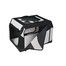 Box transportowy vario nylon czarno-szary 76 × 48 × 51 cm