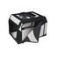 Box transportowy vario nylon czarno-szary 99 × 67 × 71/61 cm