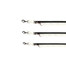 Smycz regulowana odblaskowa  XS- S 2 m/15 mm