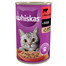 WHISKAS Adult  400 g mokra karma pełnoporcjowa dla dorosłych kotów z wołowiną w sosie