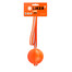 LINE Dog toy piłka na pasku z uchem dla psa 7 cm