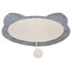 Drapak - mata Junior filc 40 × 35 cm naturalny/szary