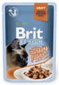 Premium Cat Fillets in Gravy indyk 85g