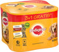 PEDIGREE Adult 4x400 g mokra pełnoporcjowa karma dla dorosłych psów w galaretce z kurczakiem i wołowiną