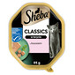 SHEBA Classics tacka 85 g mokra karma pełnoporcjowa dla dorosłych kotów z łososiem w terynie