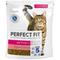 PERFECT FIT Active 1+ 750 g sucha karma pełnoporcjowa dla dorosłych kotów bogata w wołowinę
