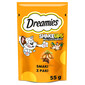 DREAMIES Shake Ups Multivitamins Chrupiące przysmaki dla kota Smaki z paki 55 g