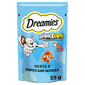 DREAMIES Shake Ups Multivitamins Chrupiące przysmaki dla kota Uczta z owocami morza 55 g