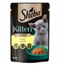 SHEBA Kitten saszetka 85 g mokra karma pełnoporcjowa dla kociąt kawałki z kurczakiem w sosie